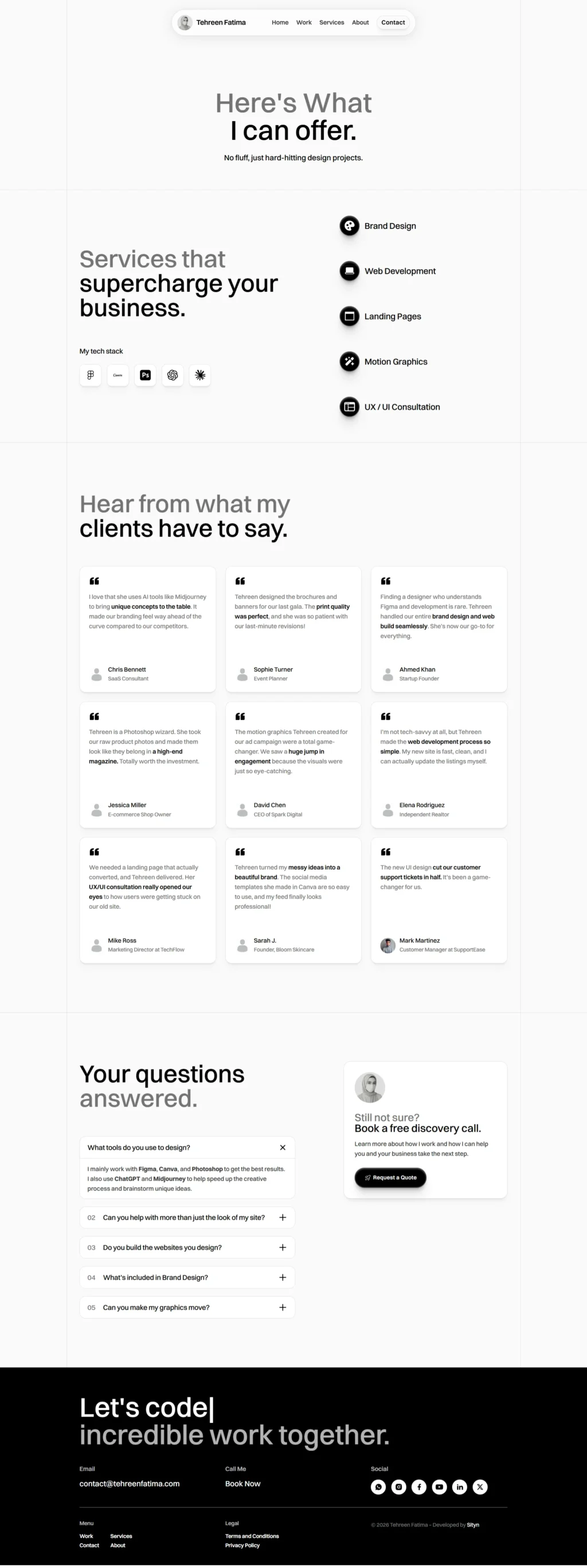 A structured overview of creative offerings, utilizing b2b branding services principles to define professional authority.